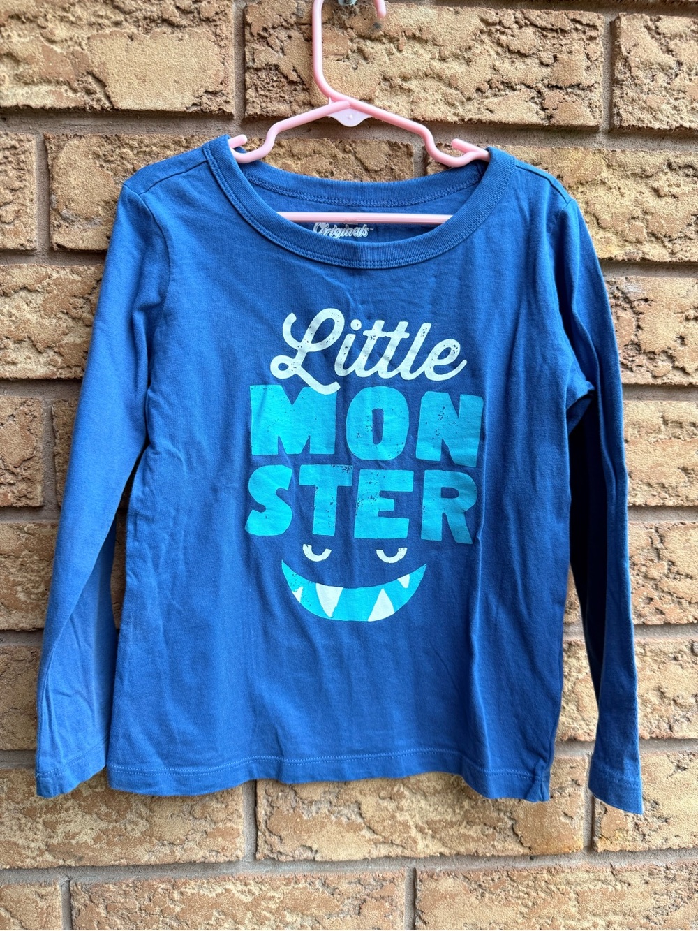10/$25 • Osh Kosh “Little Monster” Cotton Long Sleeve Top